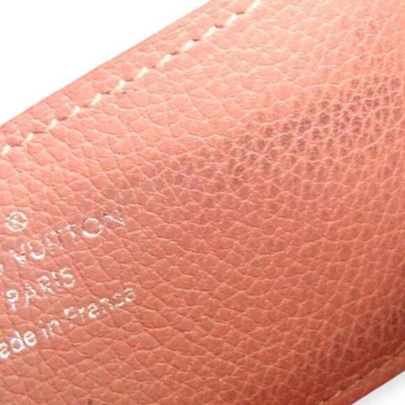 Authentic LV Louis Vuitton Two Tone My Lock Me Red x Pink Leather Long Wallet - Picture 10 of 12